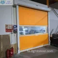 PVC بیرونی درب کرکره را برای کارخانه رول می کند